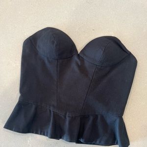 Fleur du mal woven cotton bustier size medium. Mint condition